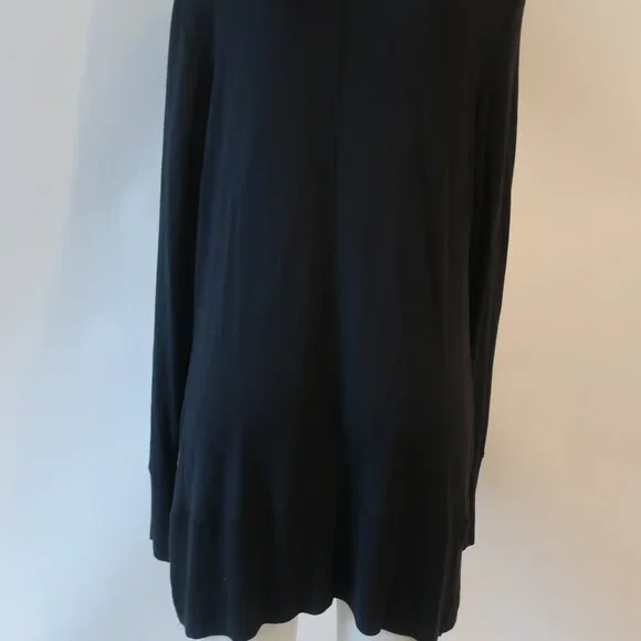 Womens Athleta Black Open Sweater Cardigan L - Picture 5 of 7